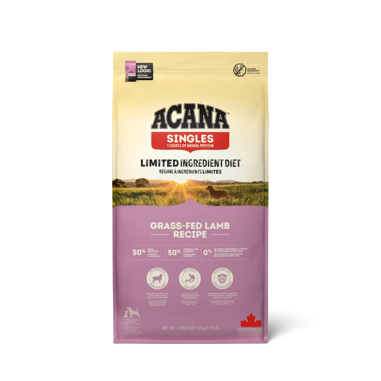 ACANA Singles Grass-Fed Lamb Updated Front 17kg EMEA APAC.png