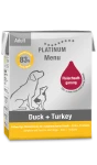 Platinum Menu kaczka z indykiem 185g